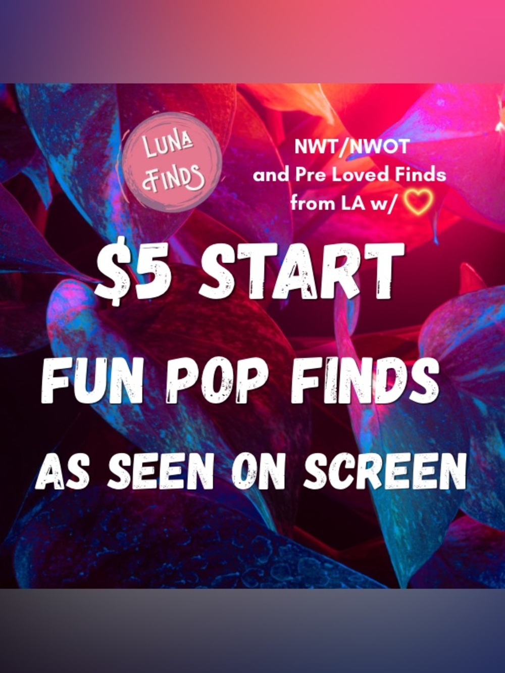 $5 Start Everything Pop Show